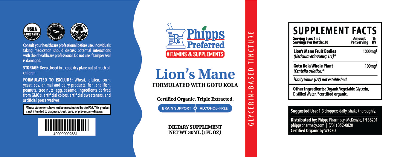 Lion's Mane Tincture