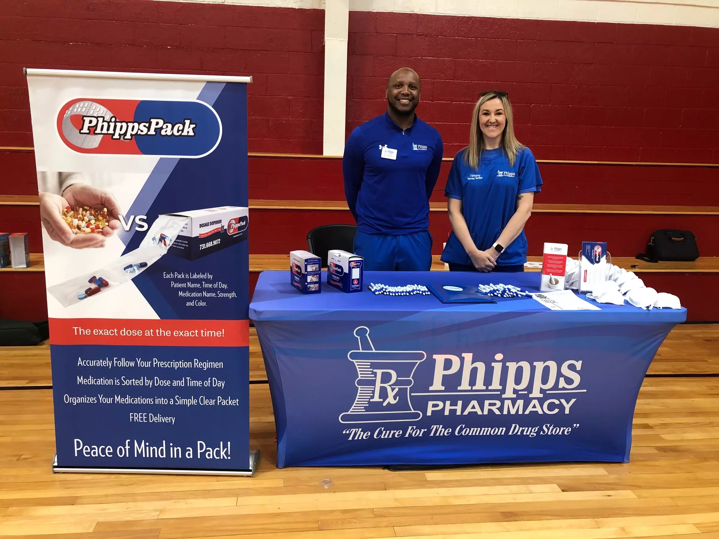 Phipps Pharmacy table