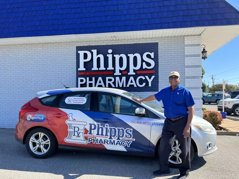 Phipps Pharmacy delivery van